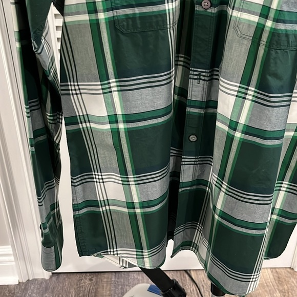 Green Express Fitted Sz Large - Picture 3 of 5